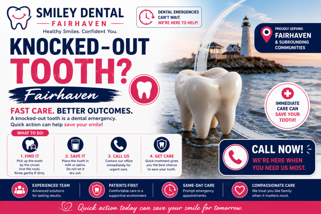 Knocked-out tooth Fairhaven
