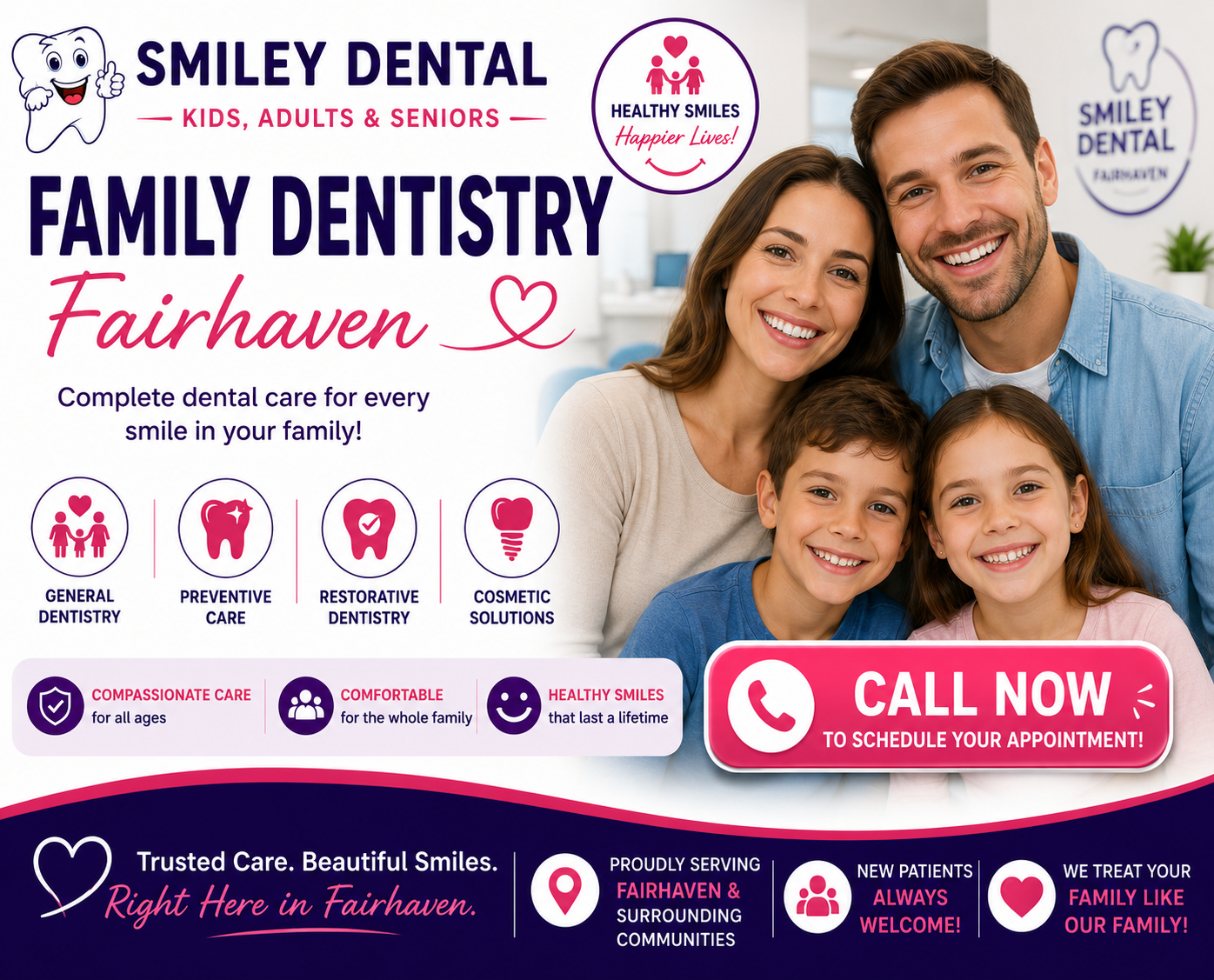 family dentistry Fairhaven